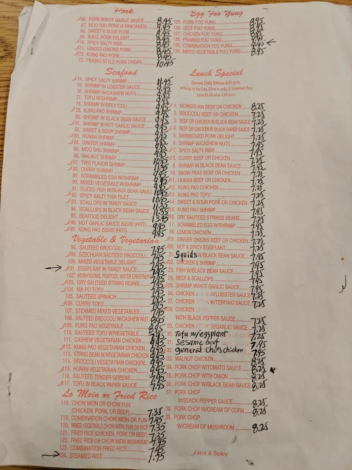 Hunan Cafe #2 Menu - Updated November 2025