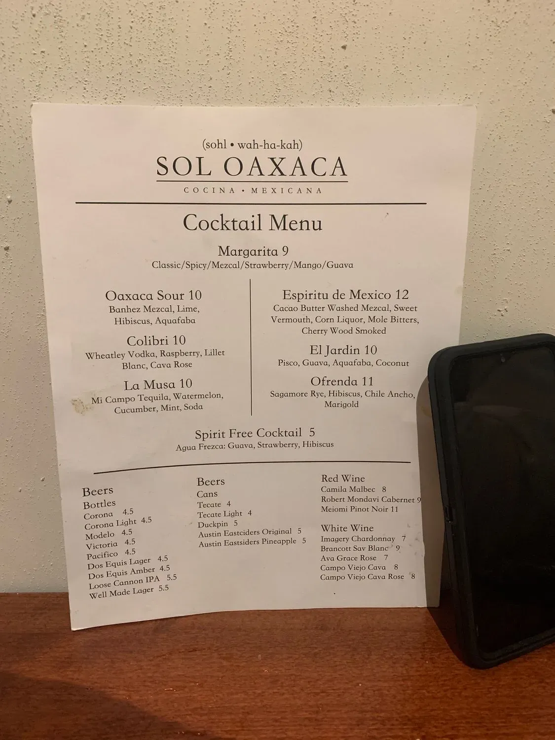 Menu 4