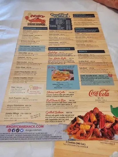 Angry Crab Shack Menu | Kennesaw, GA | Checkle