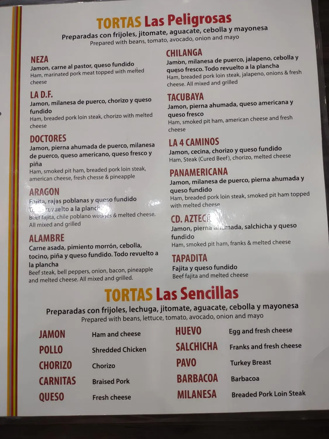 Menu 6