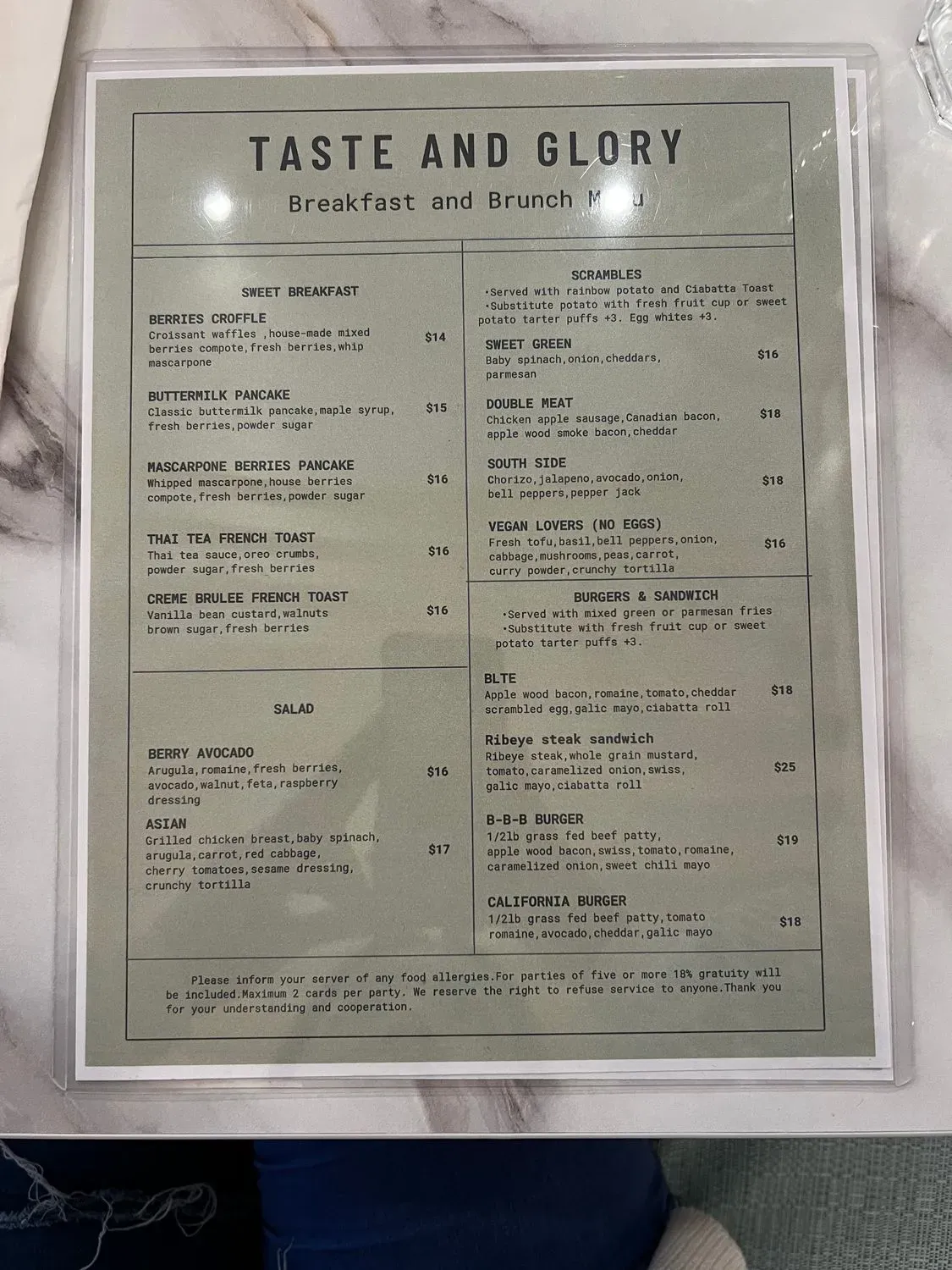 Menu 4