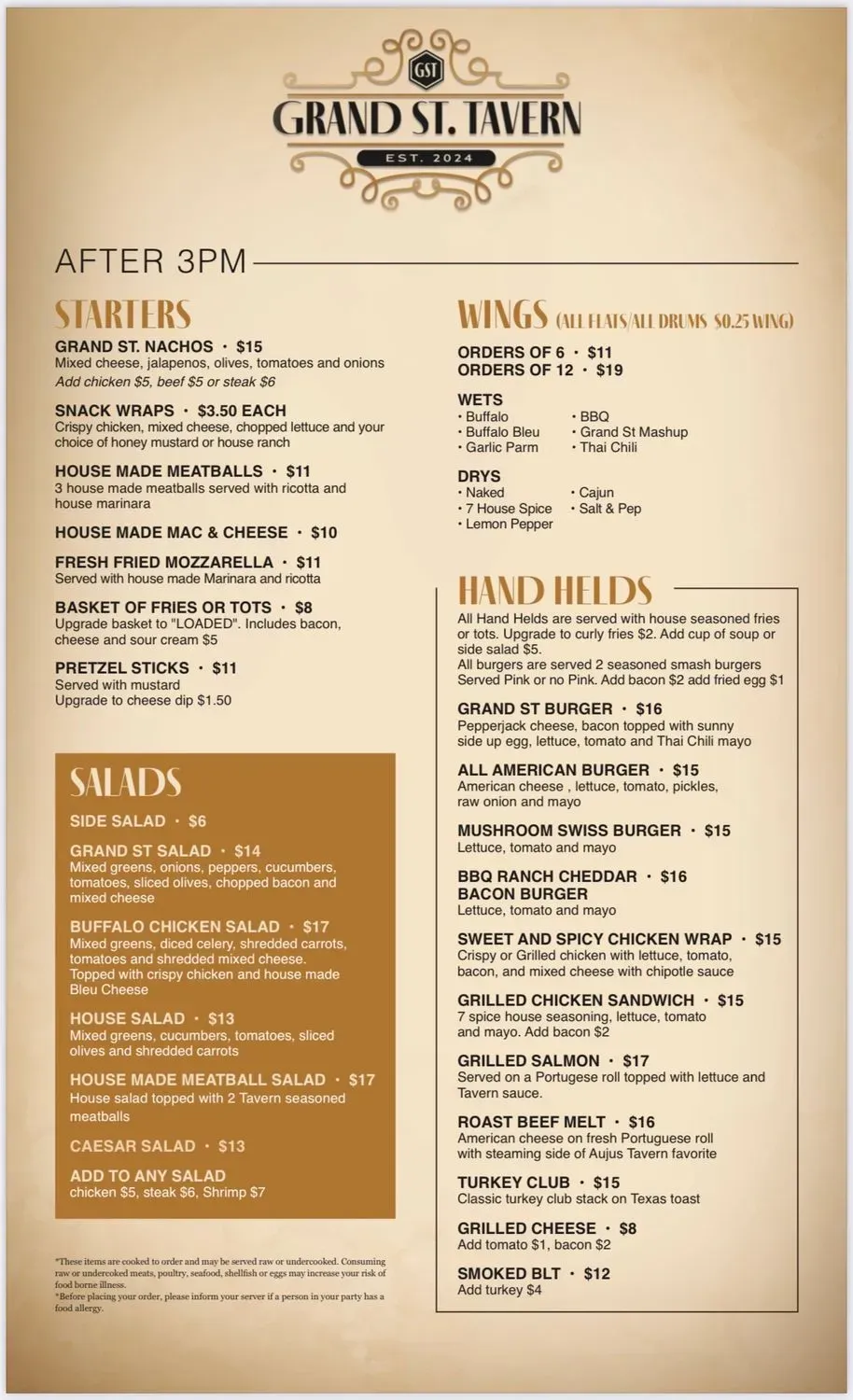 Menu 3