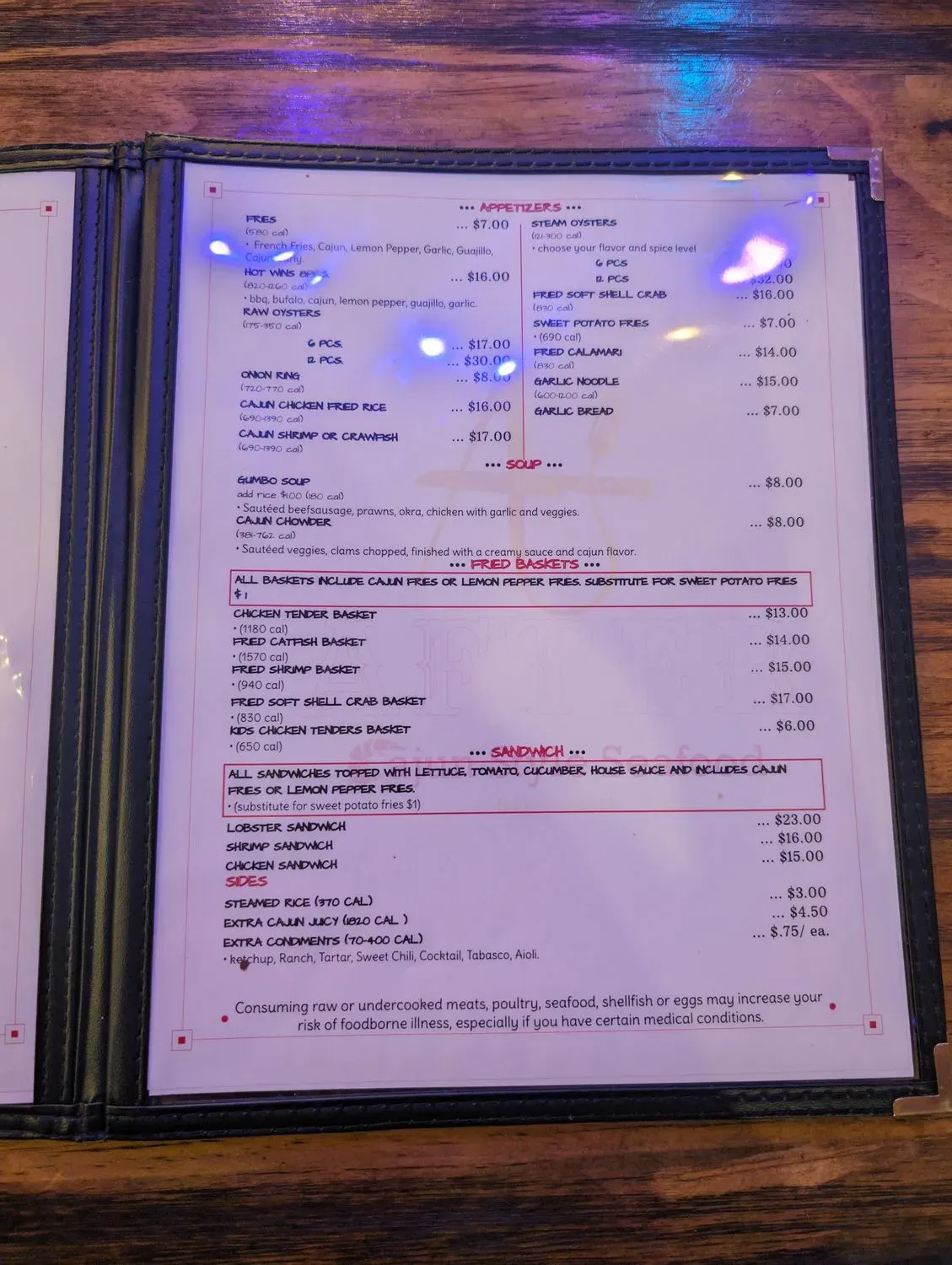 Menu 6