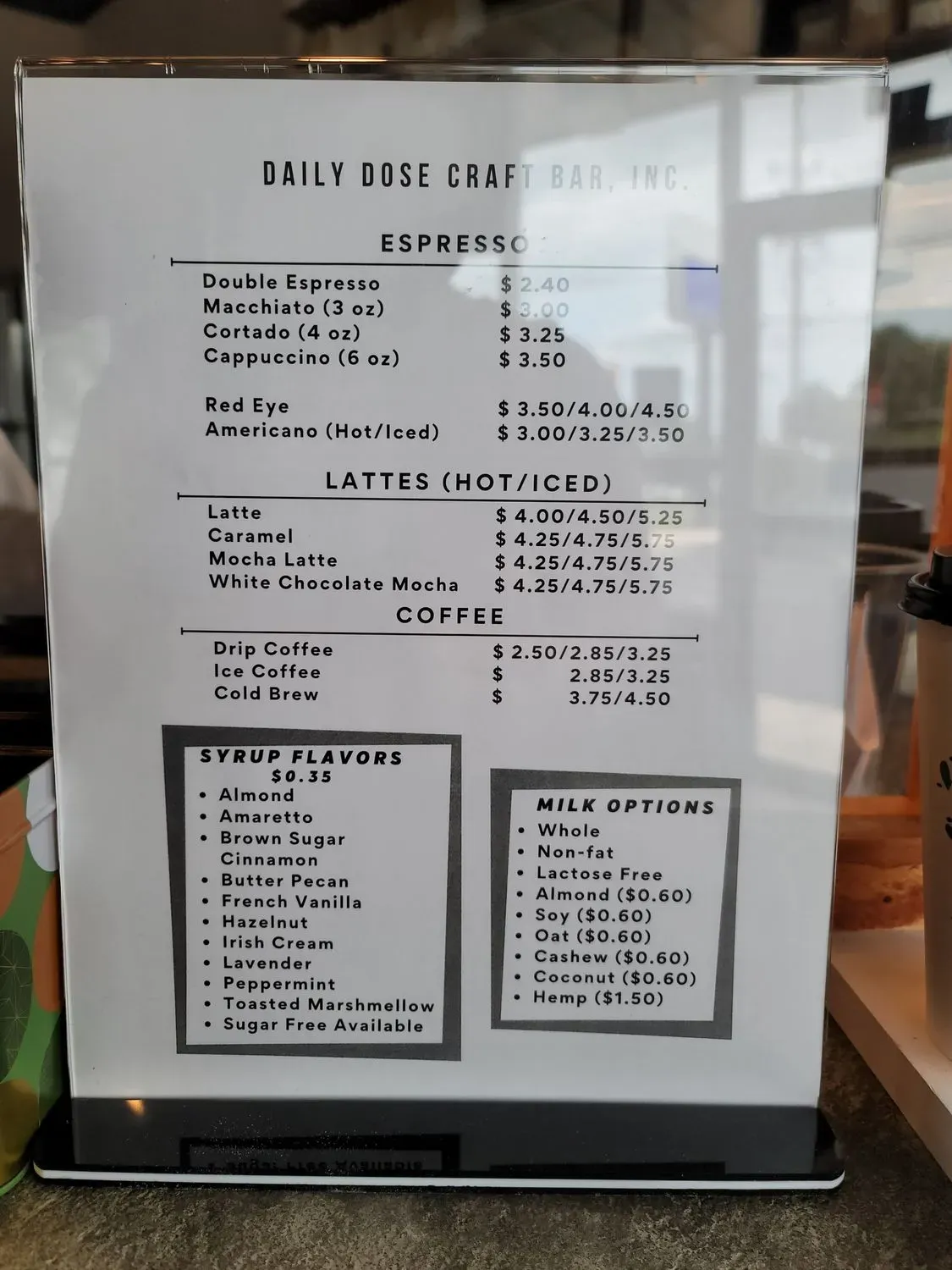 Menu 6