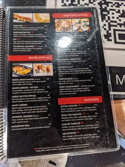 Menu 6