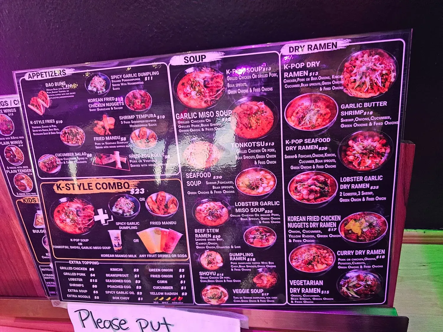 Menu 3