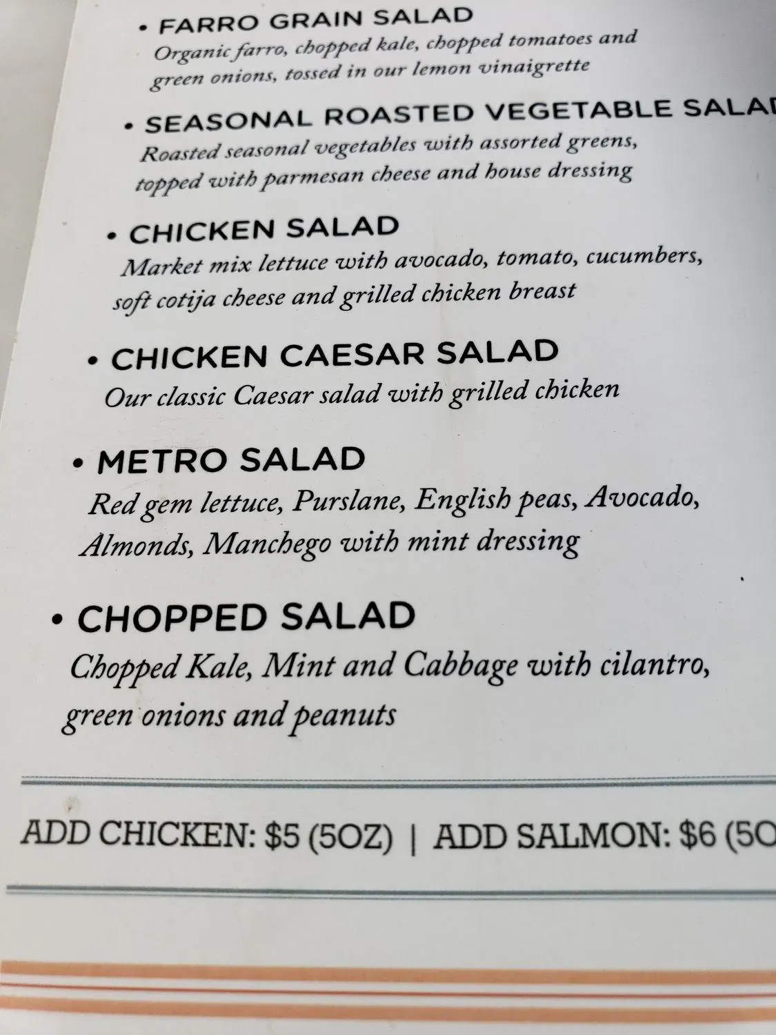 Menu 6