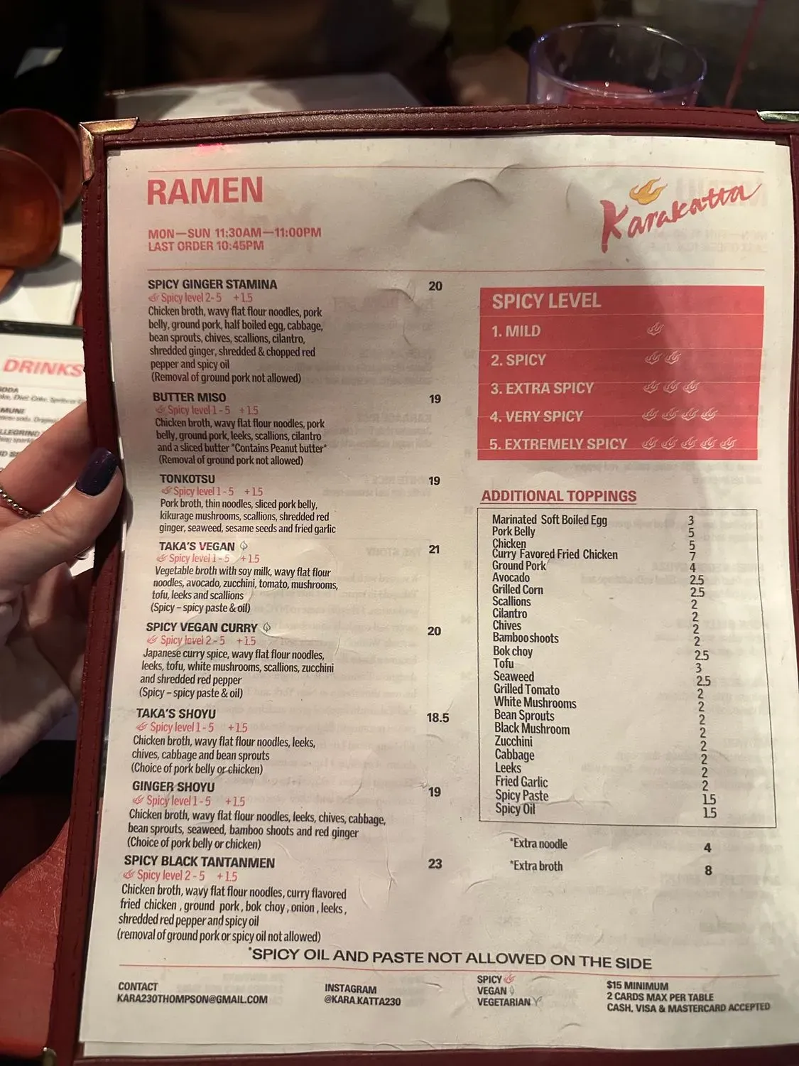 Menu 6