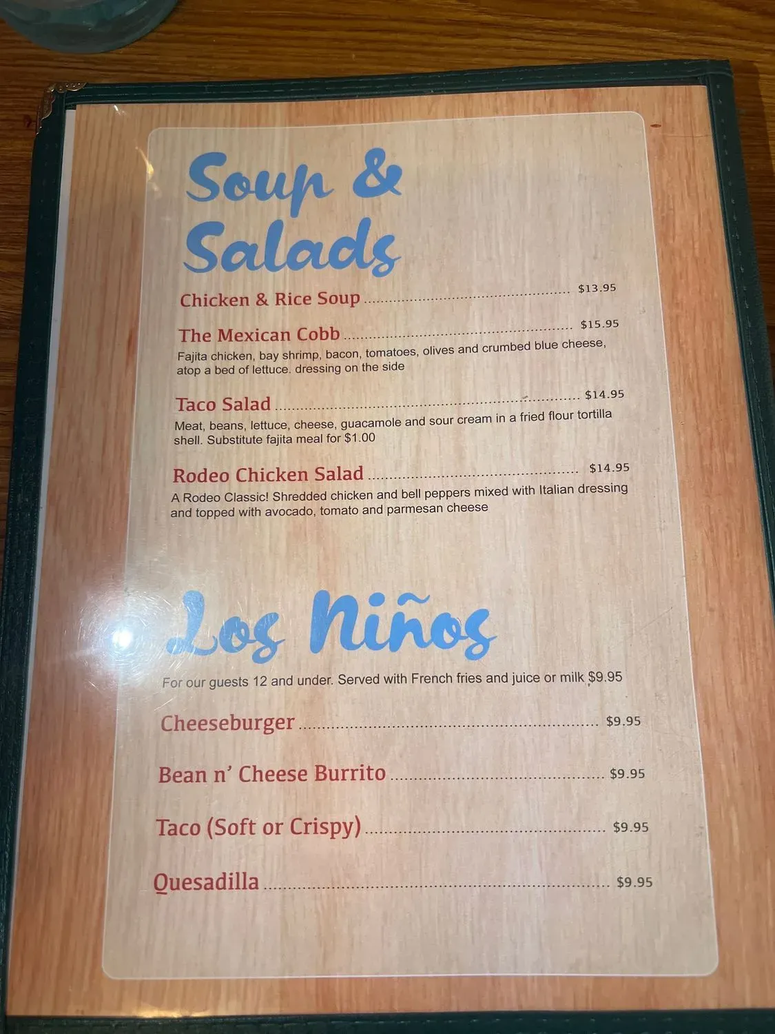 Menu 4