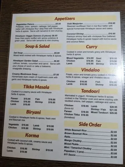 Menu 6