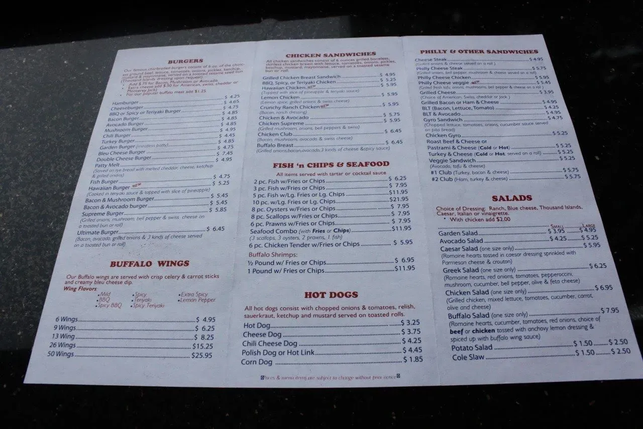 Menu 4