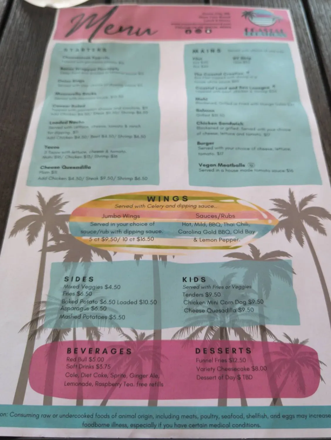 Menu 4