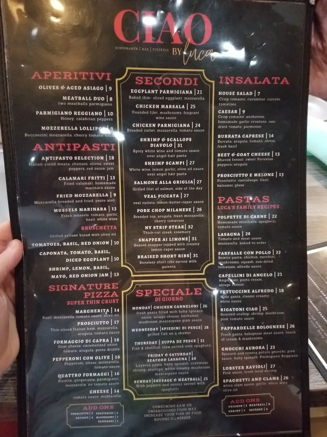 Menu 4