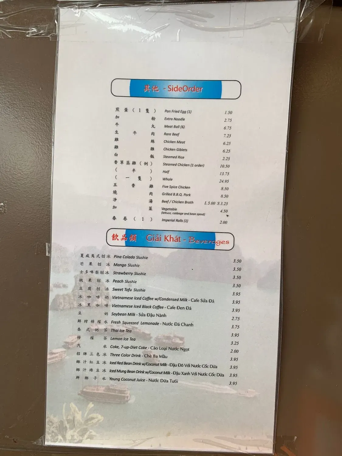 Menu 4