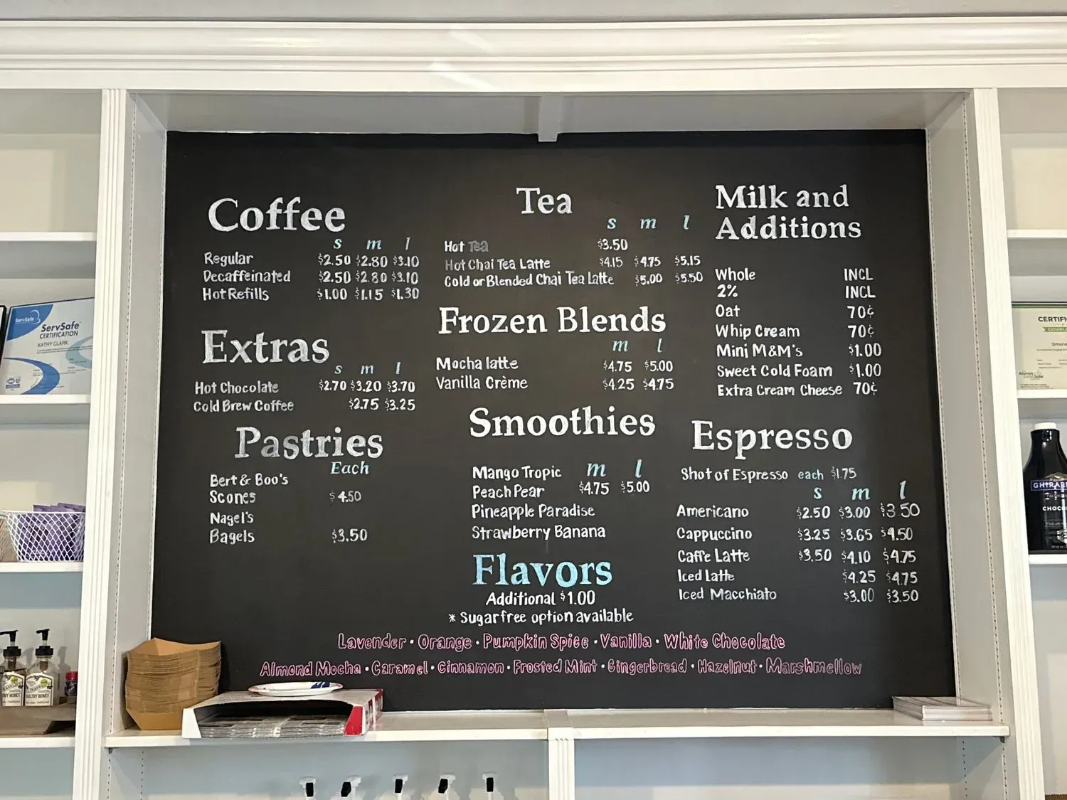 The Brain Station Menu - Updated November 2025
