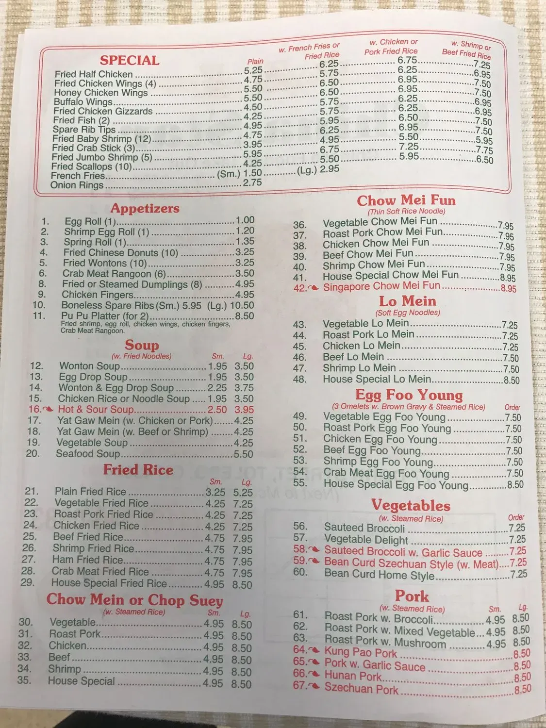 Menu 3