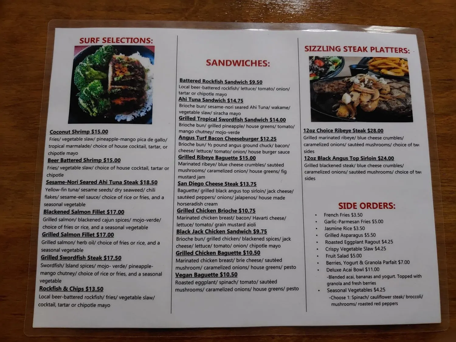 Menu 3