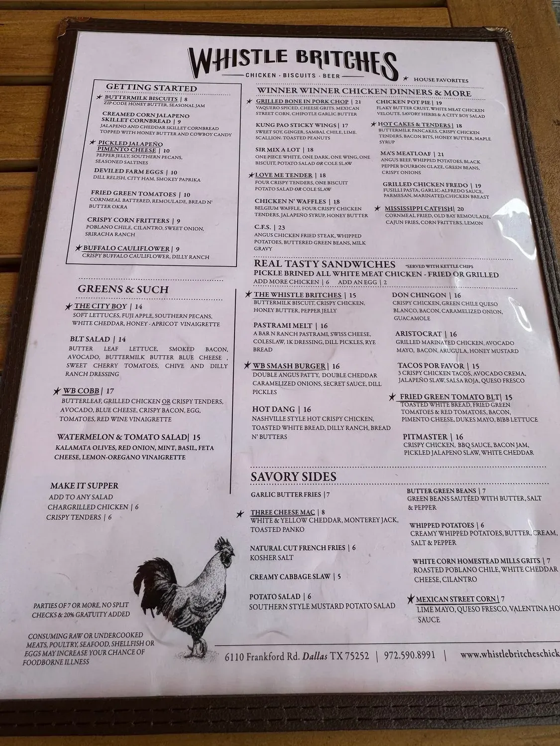 Menu 4