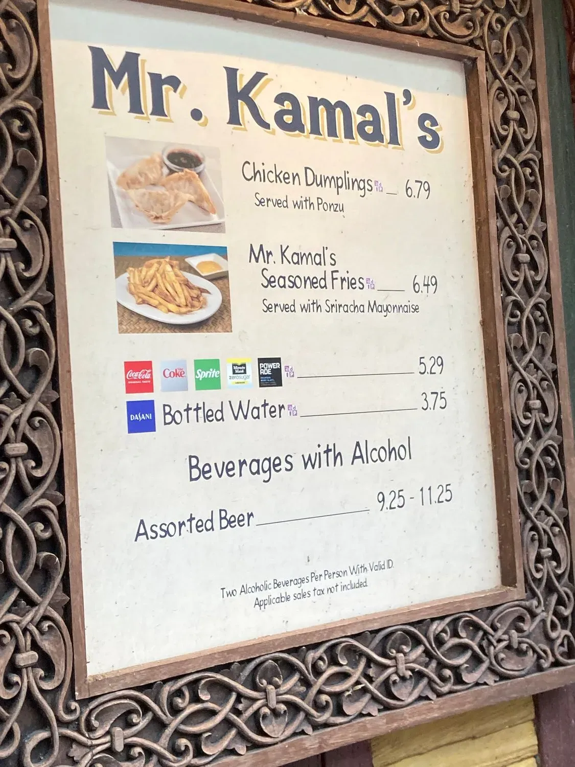 Menu 6