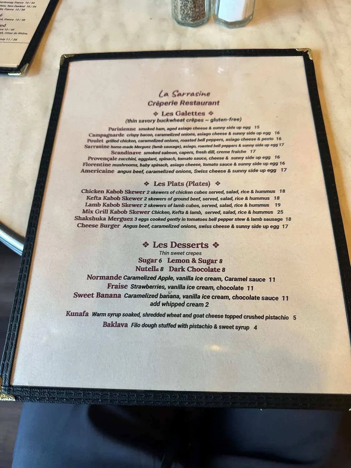 Menu 4