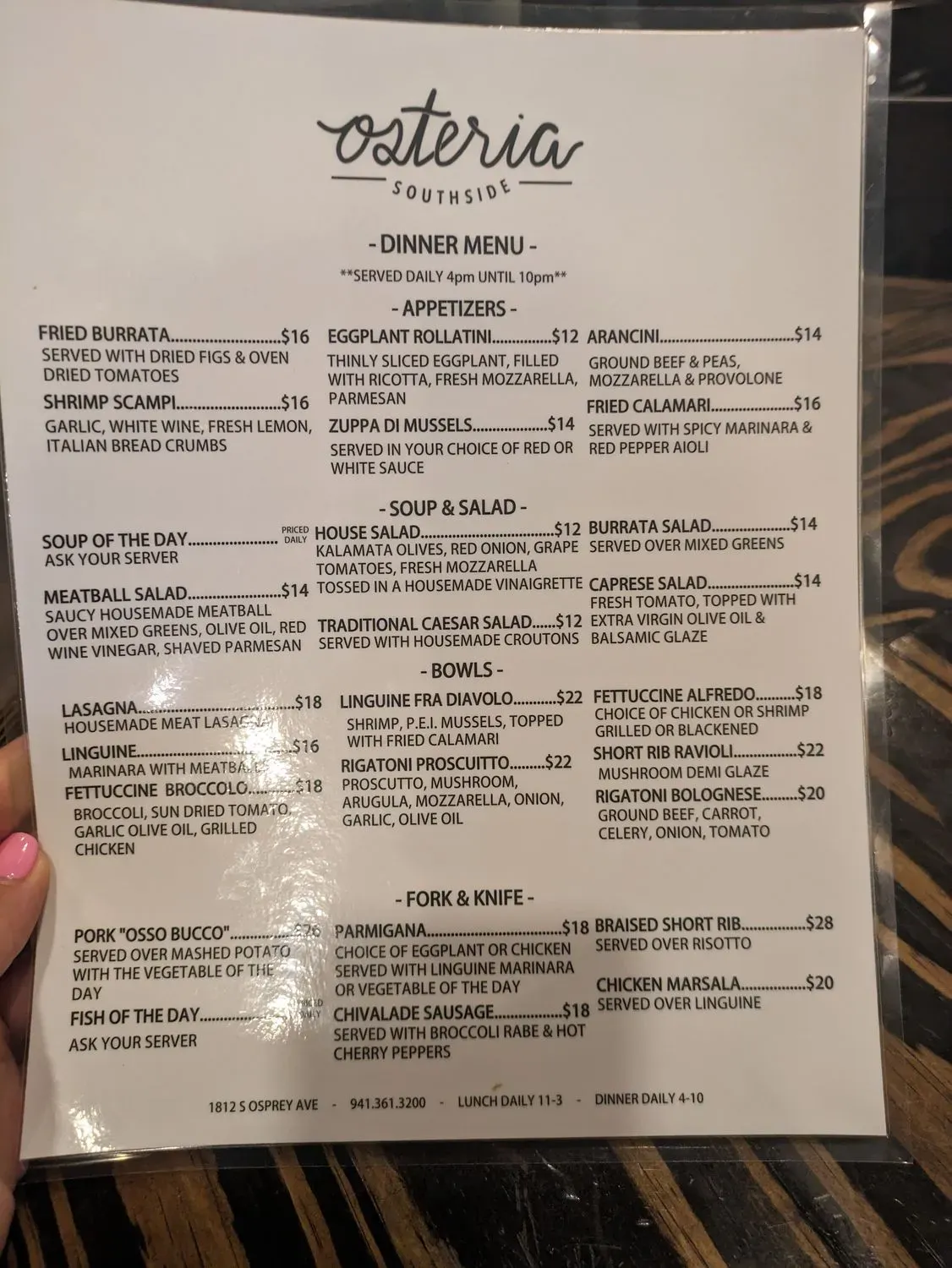 Menu 3