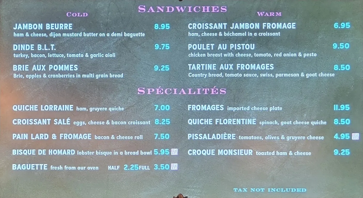 Menu 4