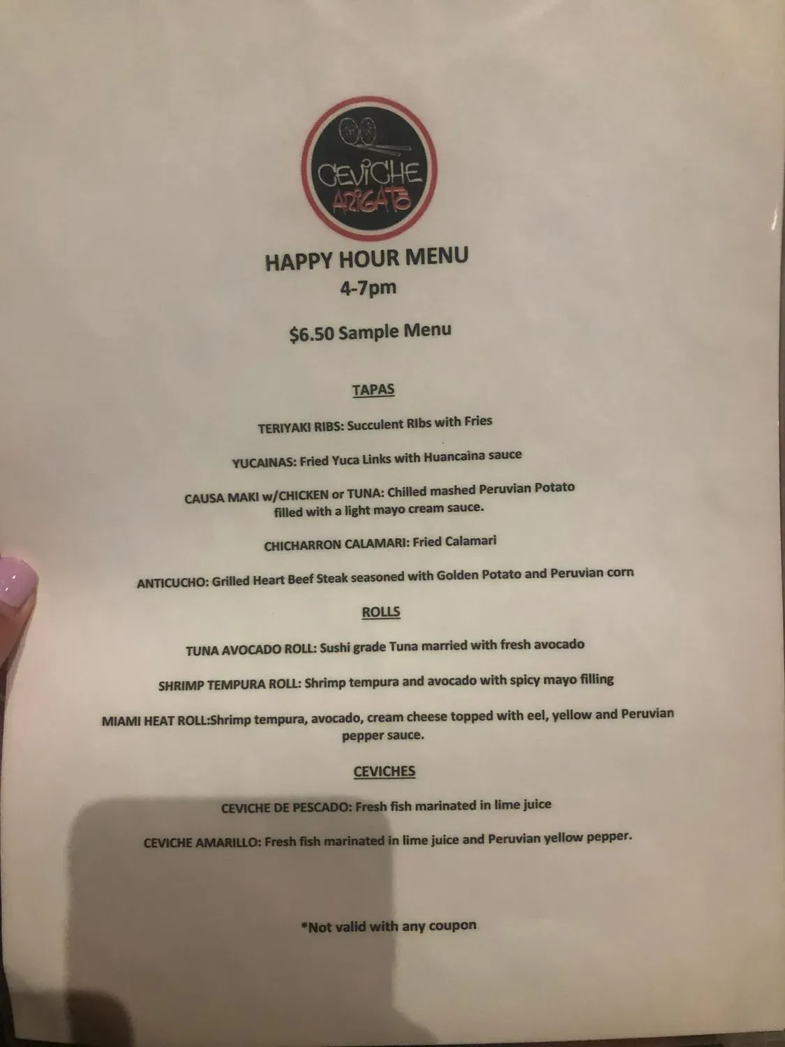 Menu 4