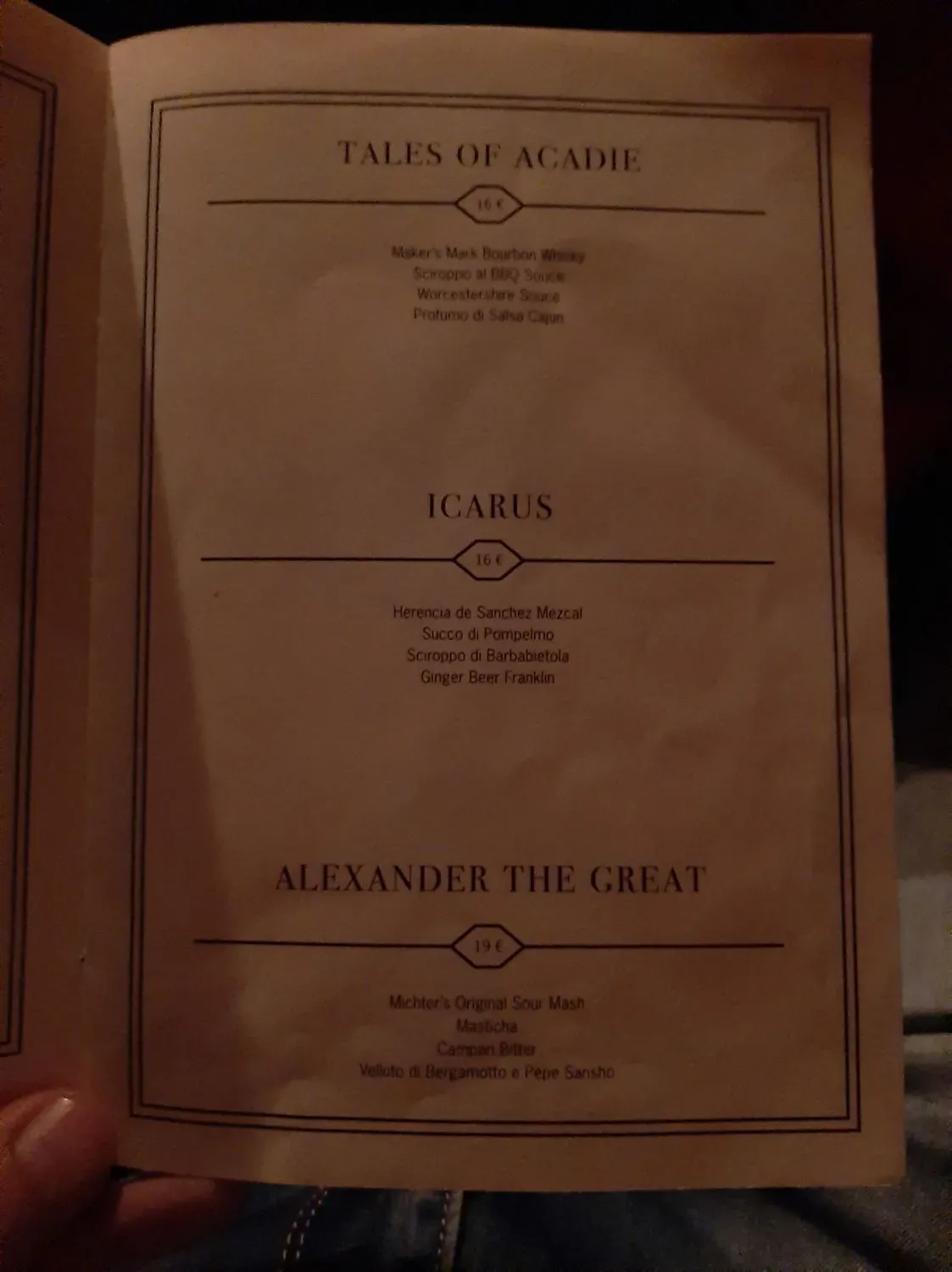 Menu 6