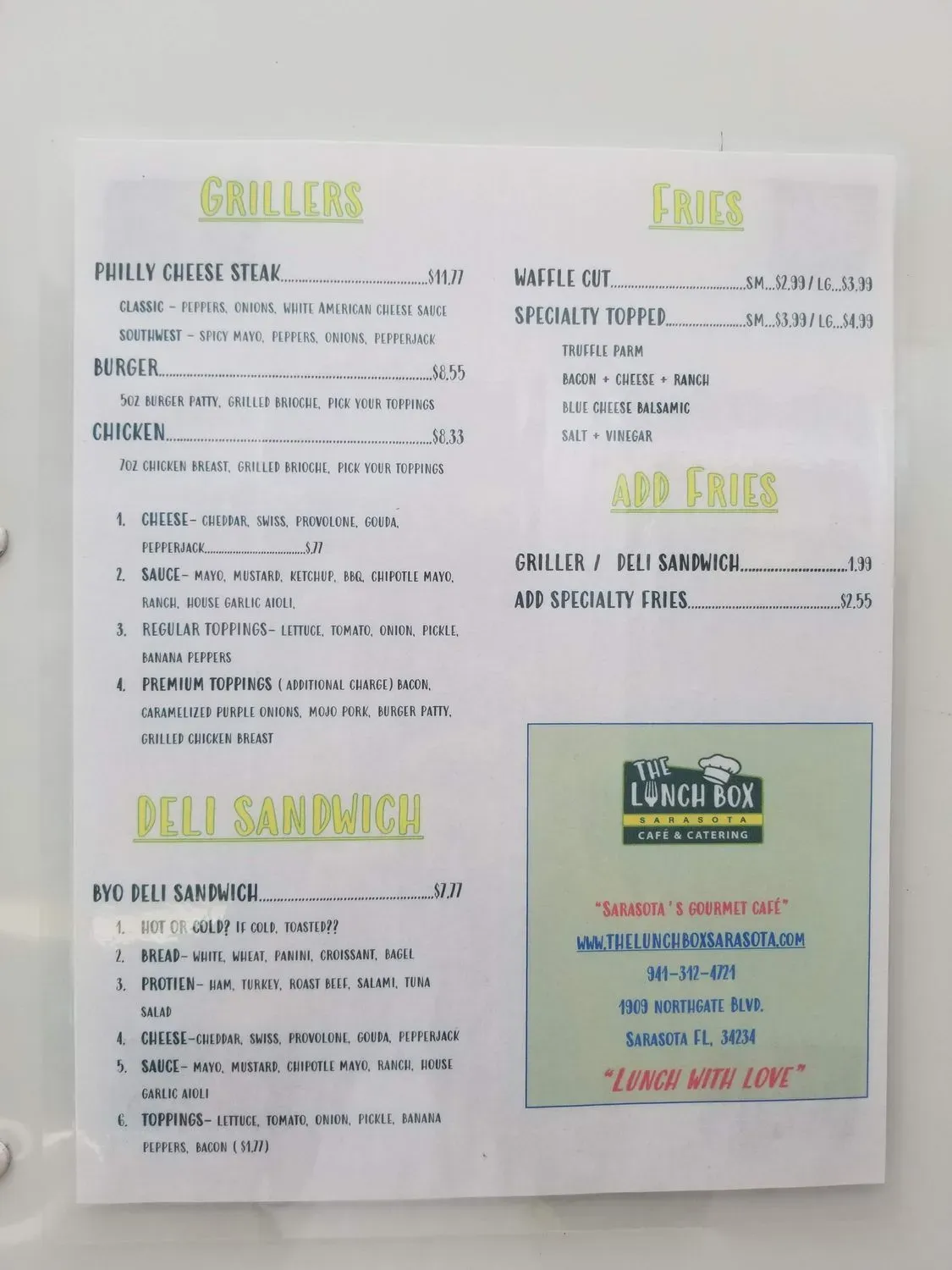 Menu 3