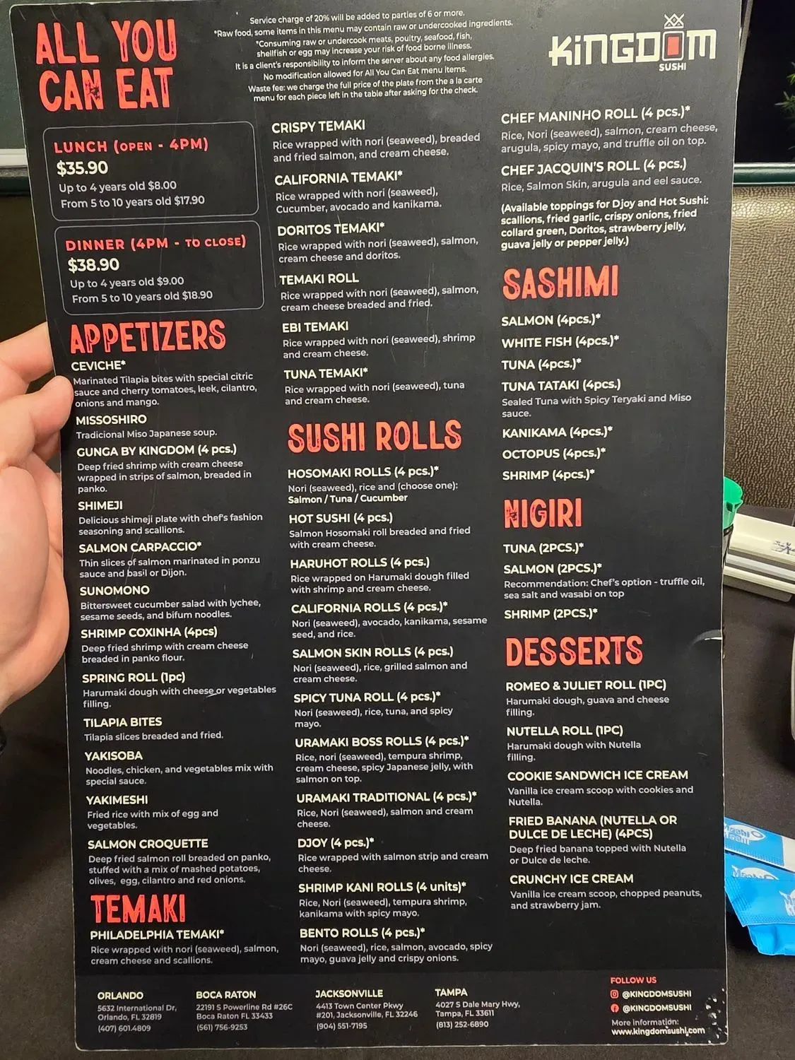 Menu 6