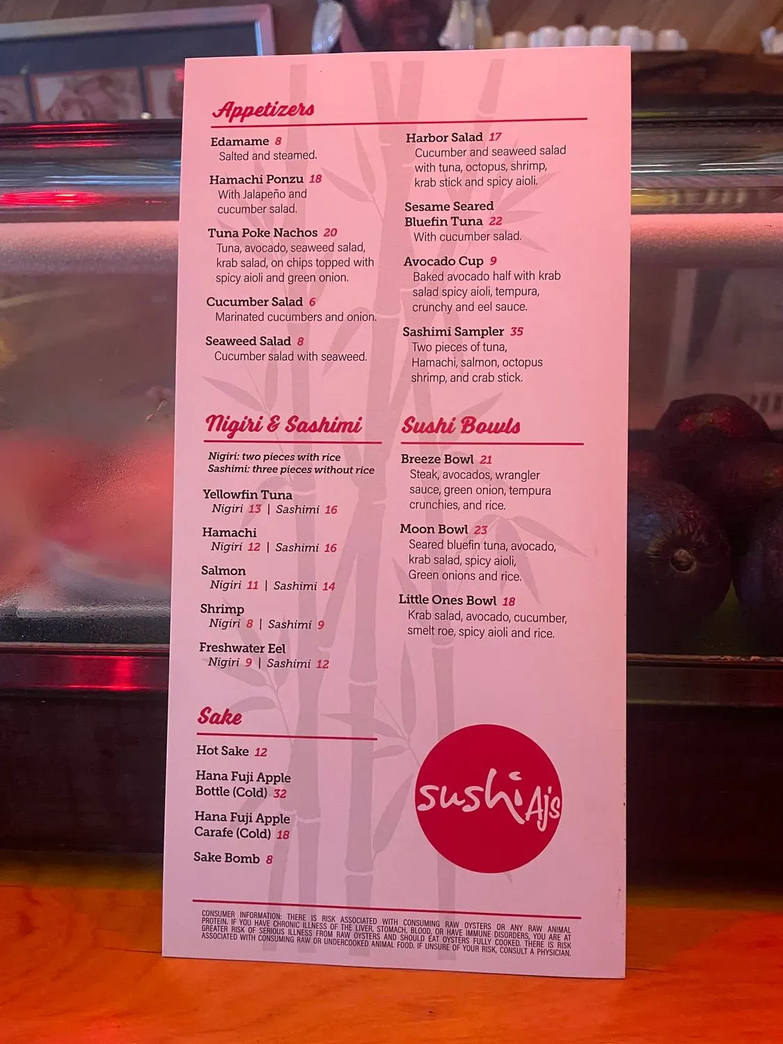 Menu 6