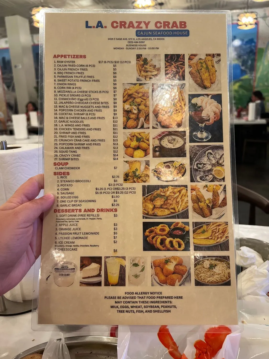 Menu 6