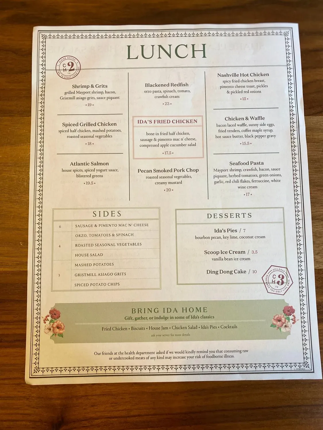 Menu 3