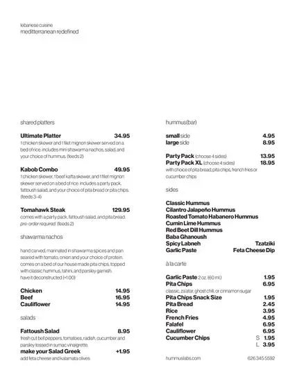 Menu 3