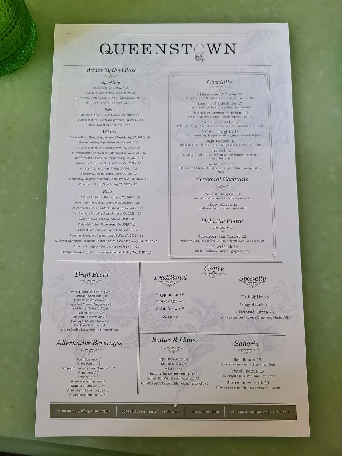 Menu 6