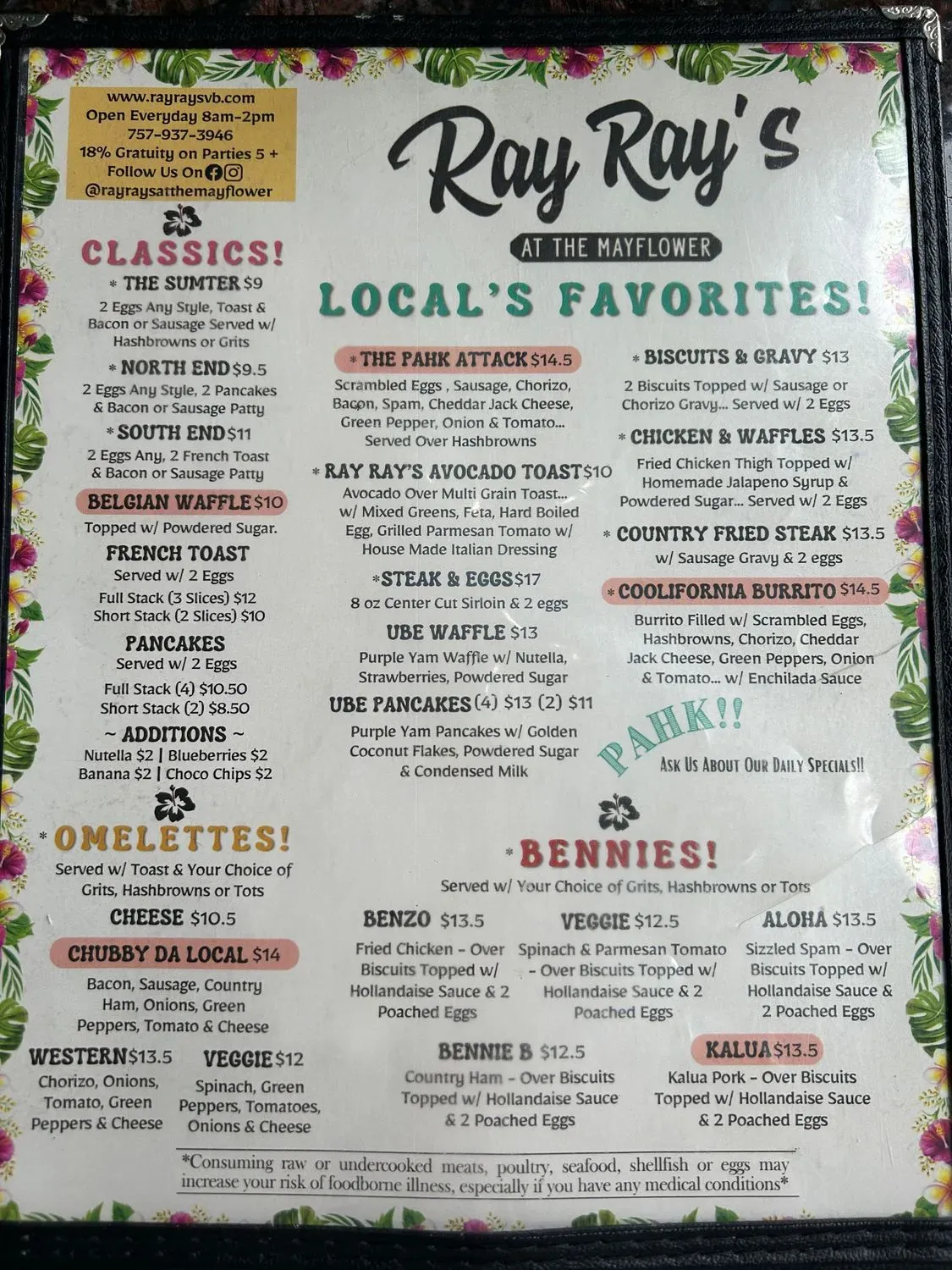 Menu 6