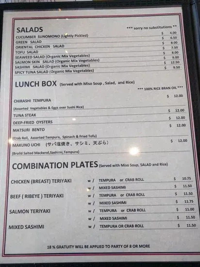 Menu 6