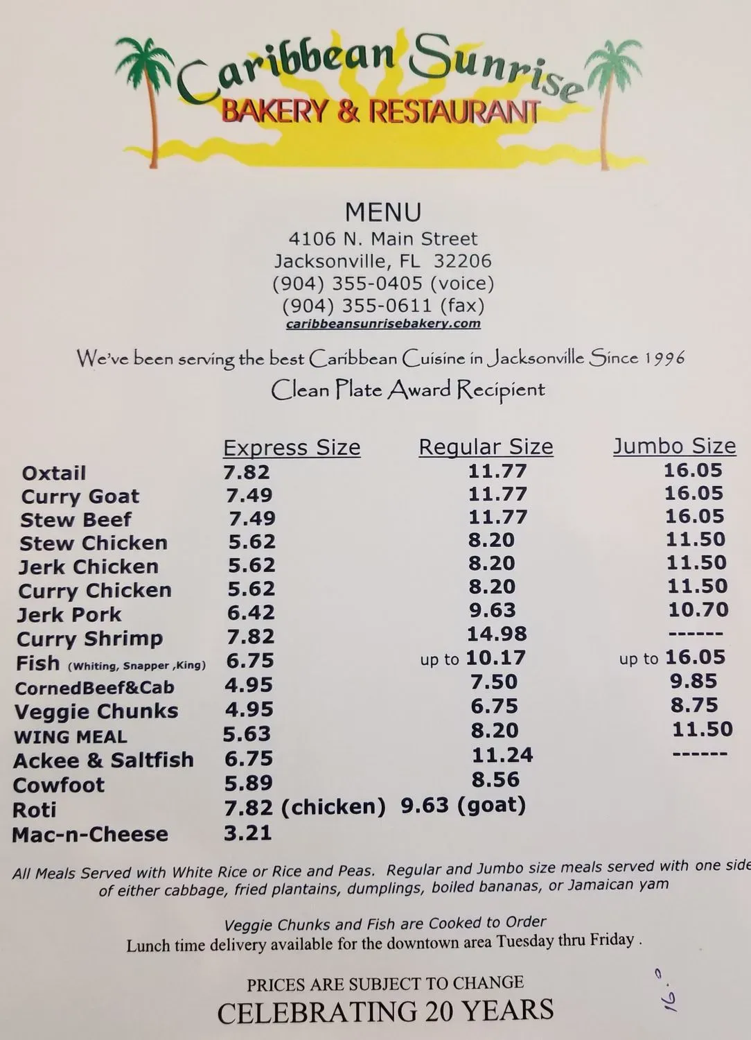 Menu 6