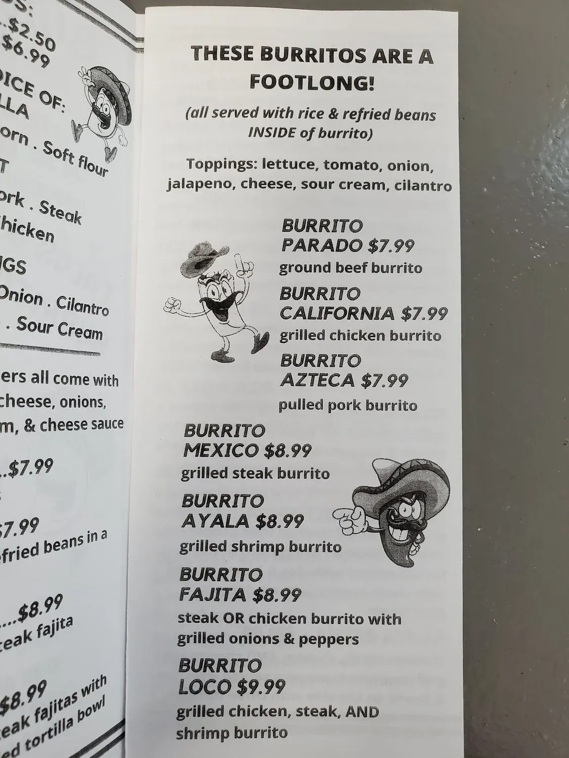 Menu 6