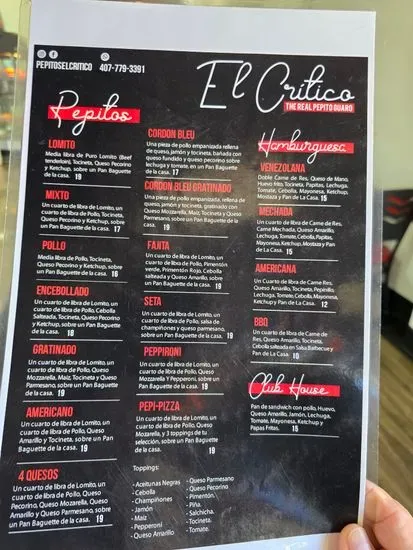 Menu 3