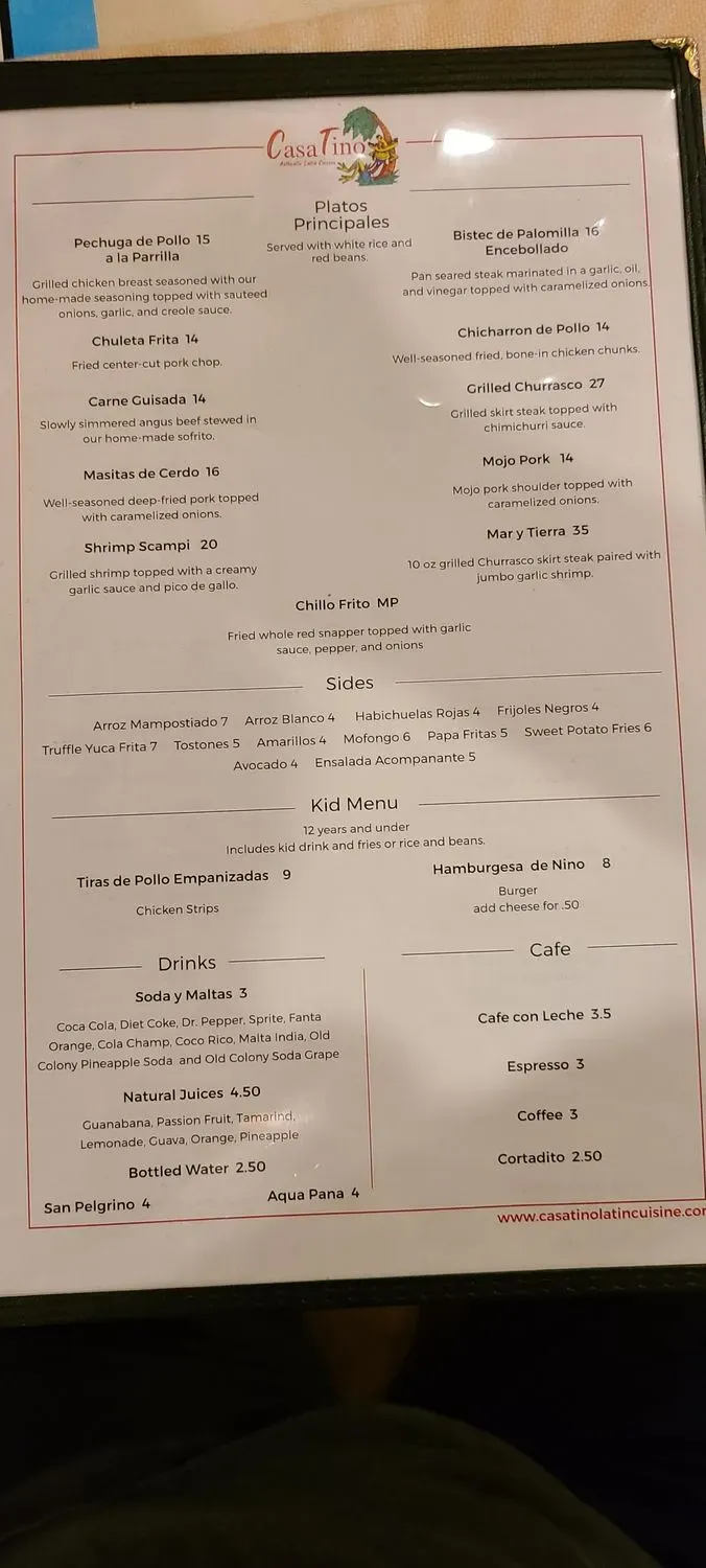 Menu 4