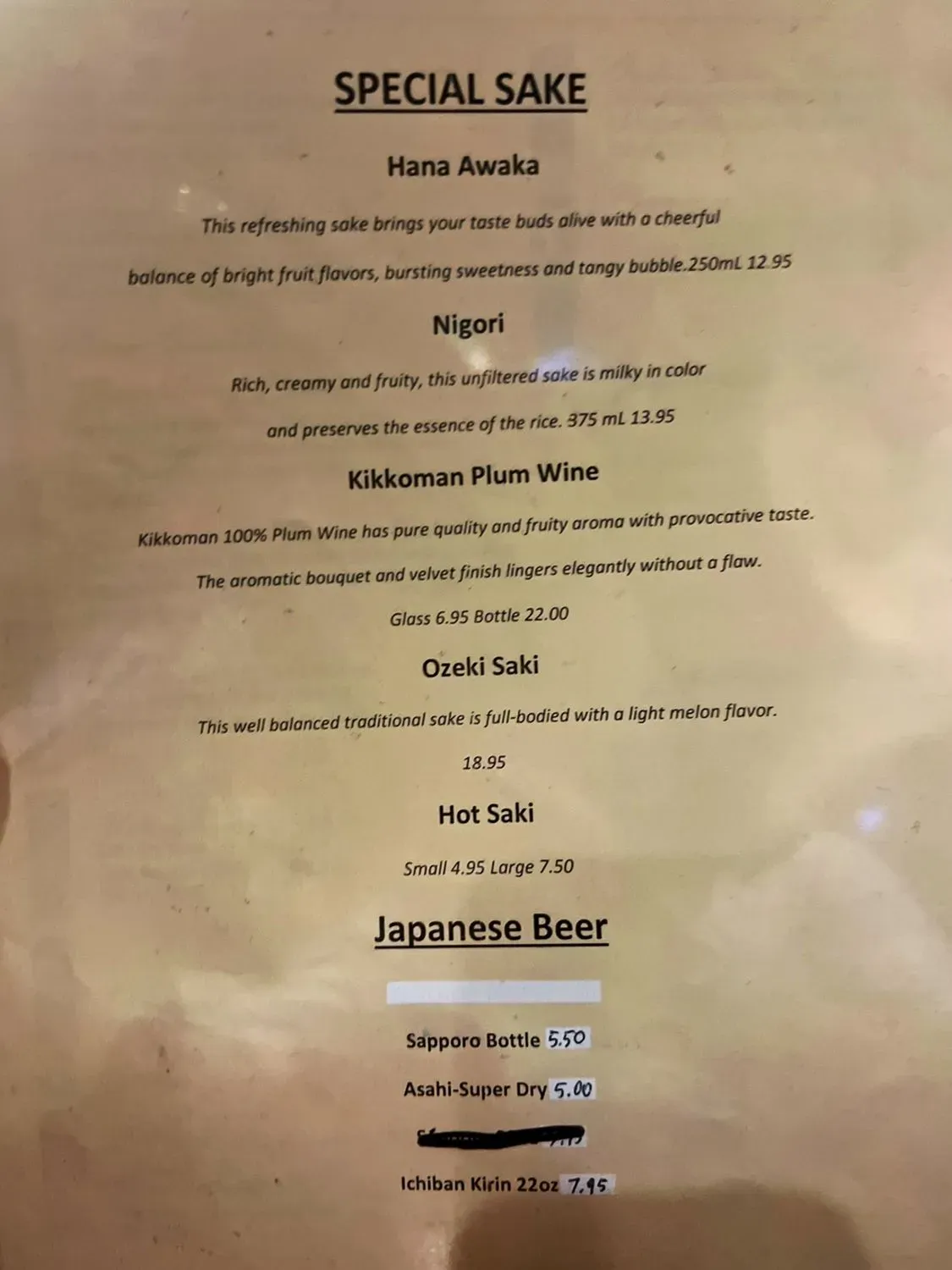 Menu 6