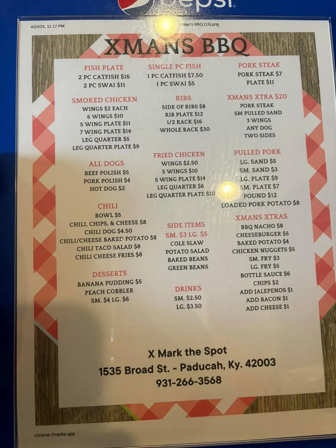 Menu 3