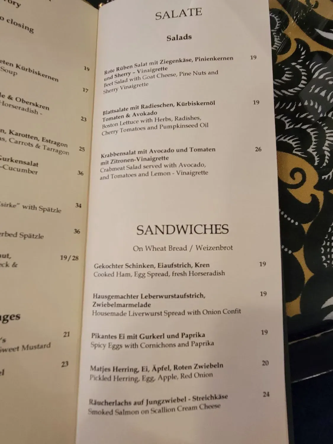 Menu 4