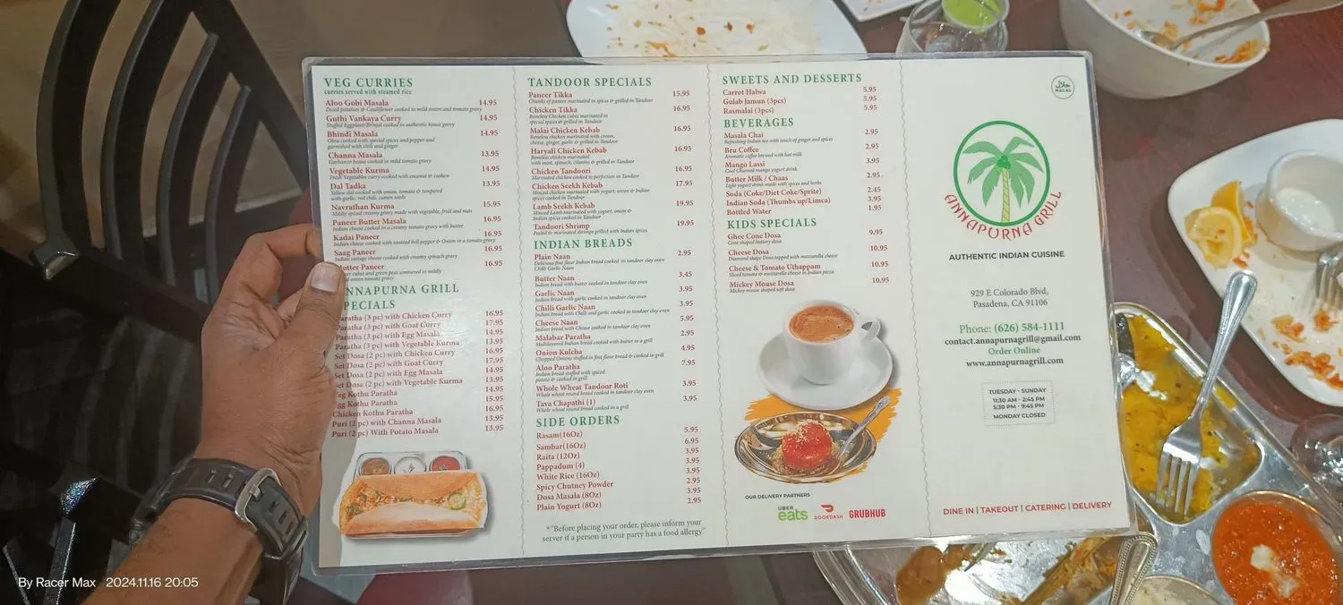 Menu 4