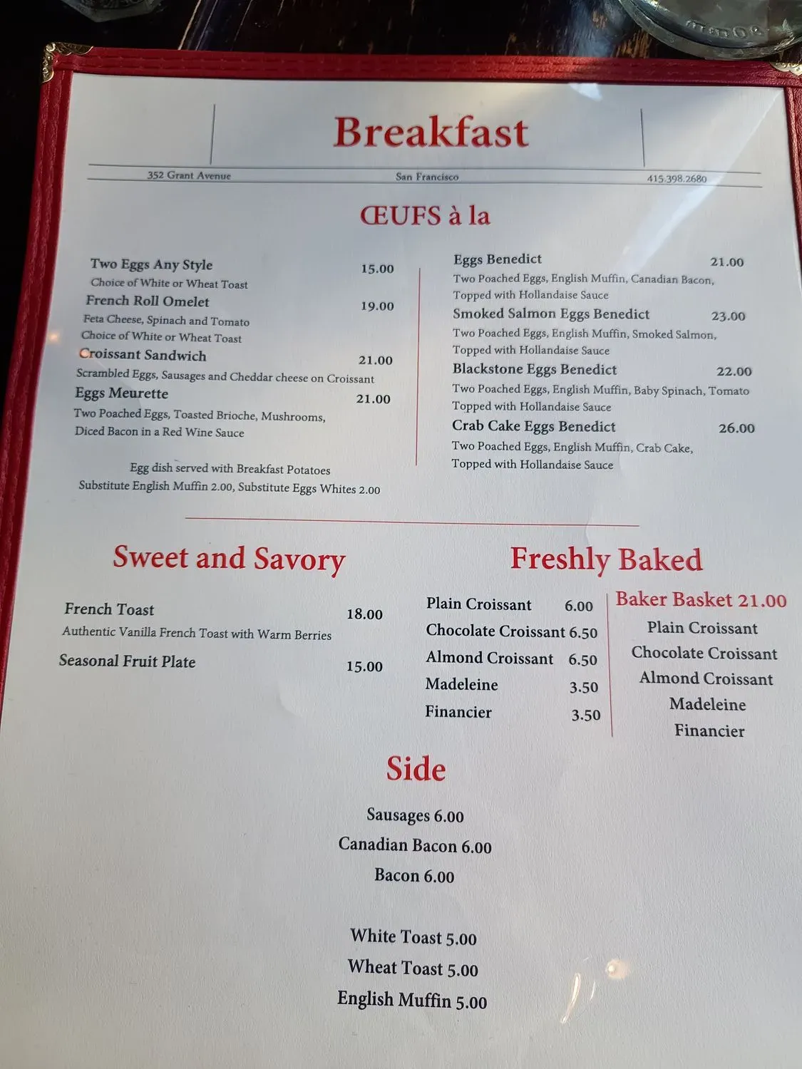 Menu 6