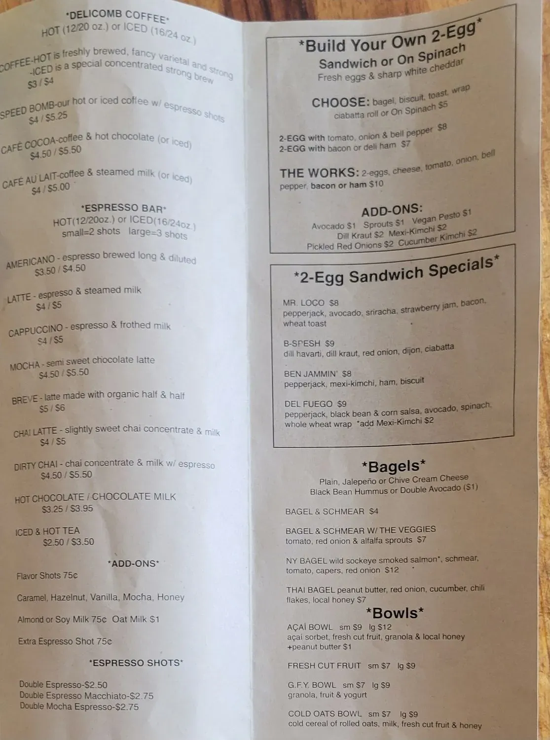 Menu 3