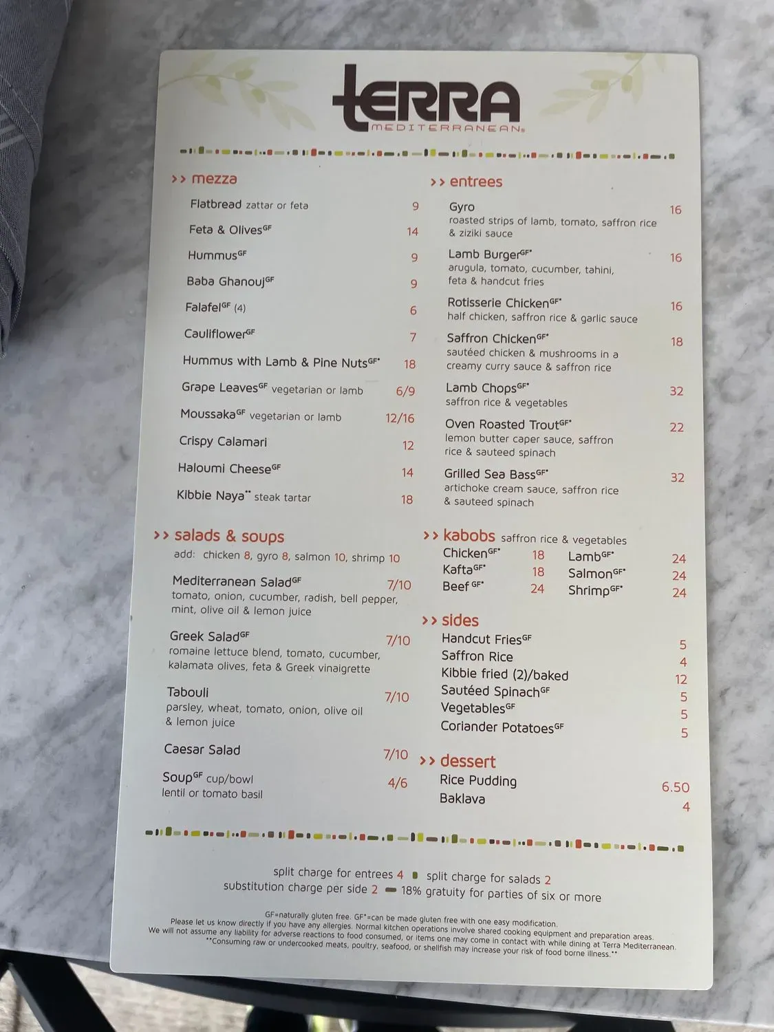 Menu 3