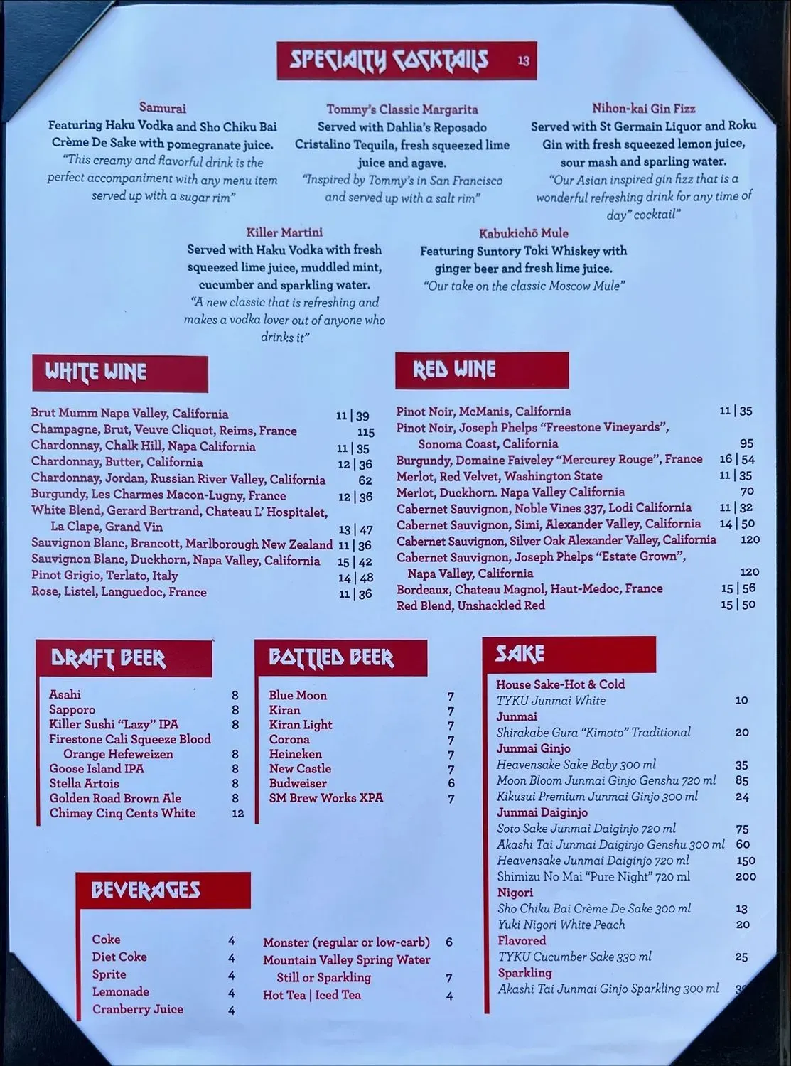 Menu 3