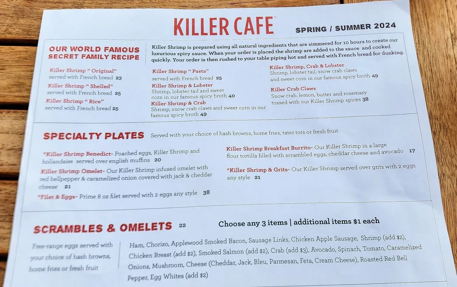 Menu 6